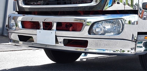 日野レンジャープロメッキバンパーメッキアンダースポイラー未使用