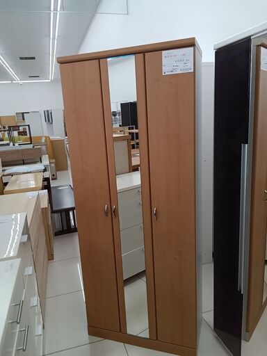 ★ジモティ割あり★  シューズボックス ブラウン H180×D37×W74 クリーニング済み HJ4793
