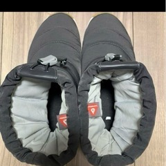 ノースフェイス　27センチ　ヌプシブーティ　ショートタイプ　グレーの画像