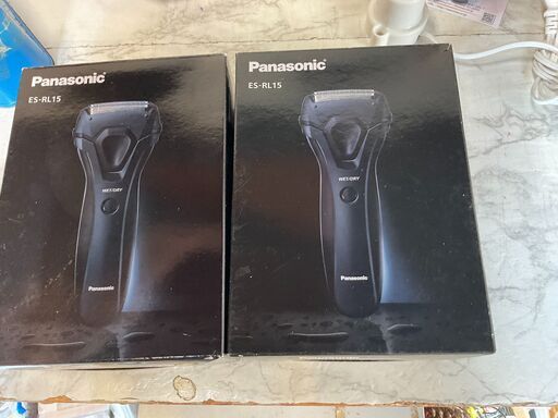 【未使用品　2点入荷】　Panasonic　メンズシェーバー　ES-RL15