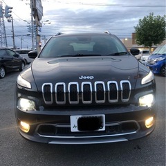 値下げ‼️冬道無敵のjeepチェロキーリミテッド4WD‼️車検長...