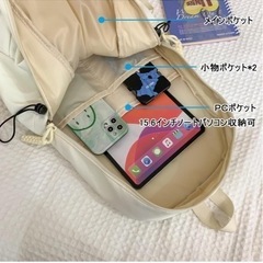 最終値下げ【新品未使用】[Linnuim] リュックの画像