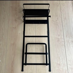 【美品】tower  山崎実業　洗濯機横マグネット収納ラックの画像