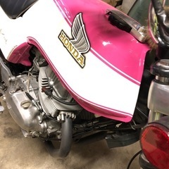 cb250n  バブ　ホーク　ギャル車 
