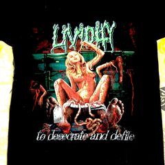 リビディティー（Lividity)BAND Tシャツ