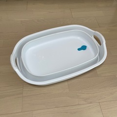 決定済　ベビーバス　たらい　バケツ　折りたたみ可能