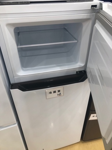 【半年間動作保証付き】Hisense 2ドア冷蔵庫　2021年製　120L 29L 側面キズ有　クリーニング済