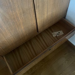 木製　衣装ケース　洋服掛け　条件付き取引の画像