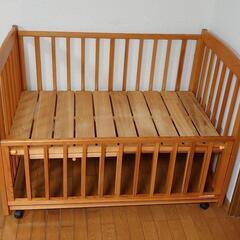 なるべく早く取りに来て下さい　標準サイズのベビーベッドの画像
