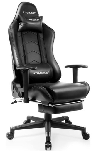 GTRacing ゲーミングチェア　ブラック