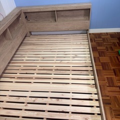 値下げ　新品　bookcase bed (マットレス付)　　