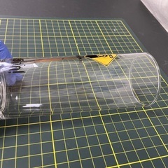 おもしろガラスコップ　未使用品の画像