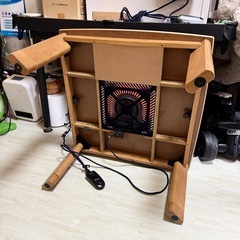 【美品‼️】高級♪ マルニ木工 75cm角 家具調コタツ カジュアルこたつ 正方形 コントローラー付き 木製ブラウン♪の画像