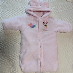 新生児  おくるみ  ディズニー  ミニーちゃん ミニー ふわふわ もこもこの画像