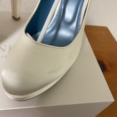 BENIR ベニル ウェディングシューズ サテン 37の画像