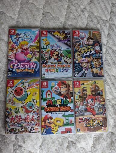 バラ売り不可Switchソフト6本セット
