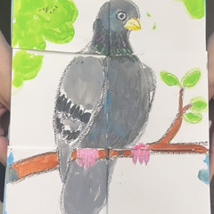 【アトリエべる王子教室】"変身する絵🎨を自分で作って楽しんでみよ...