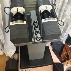 パワーブロック正規品（片方58kg）＋スタンド付き