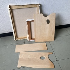 木製パレット　キャンバス2枚
