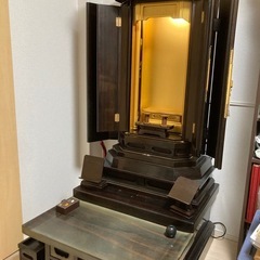 【緊急無料】大型仏壇差し上げます