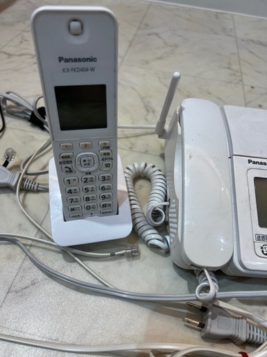 Panasonic 親機、子機セット　電話