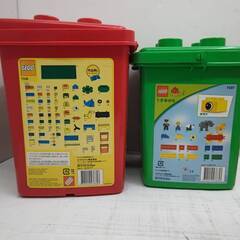  LEGO レゴ  赤バケツ 1才から 3才から 7336 7337 部品  おもちゃ 玩具の画像