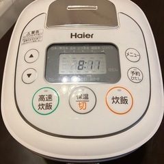 ハイアール　炊飯器