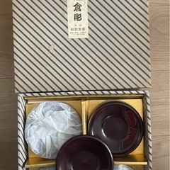 茶托　お盆のセットの画像