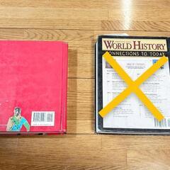 予定者決定！洋書、アメリカの教科書の画像
