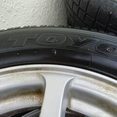 155/65/14 TOYOスタッドレス付きの画像