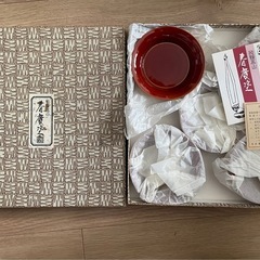 春慶塗り　プレート？茶托？
の画像