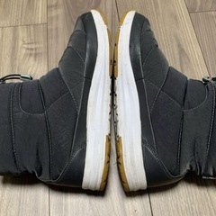 ノースフェイス　27センチ　ヌプシブーティ　ショートタイプ　グレーの画像