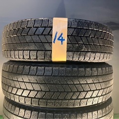 引取限定【イボ付き9.9分山】2021年 165/65R14 ブリジストン