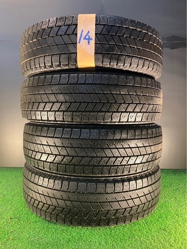 引取限定【イボ付き9.9分山】2021年 165/65R14 ブリジストン ブリザック VRX3★4本セット タイヤまにあ