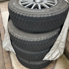 BS/ BLIZAKK DMV2Z 215/70R16 ホイール付きスタッドレス4本セット