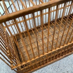 竹串　鳥カゴ　あげます。の画像