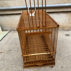 竹串　鳥カゴ　あげます。の画像