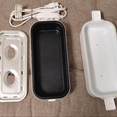 美品 サンコー 二段式弁当箱炊飯器の画像