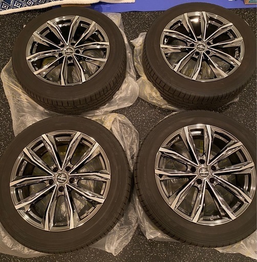 かなり安くしました！磨き済み　kranze garden アルミと夏タイヤ　4本セット