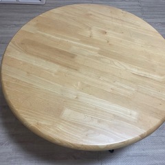 木製丸テーブル80cm
