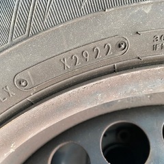 グッドイヤー　185/65R15 冬タイヤ　バリ山　2022年製の画像