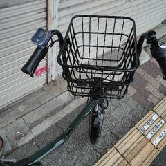 ❮車体のみ❯[Panasonic]Gyutto(ギュット)ミニ 20型電動アシスト自転車(Mダークグリーン)の画像