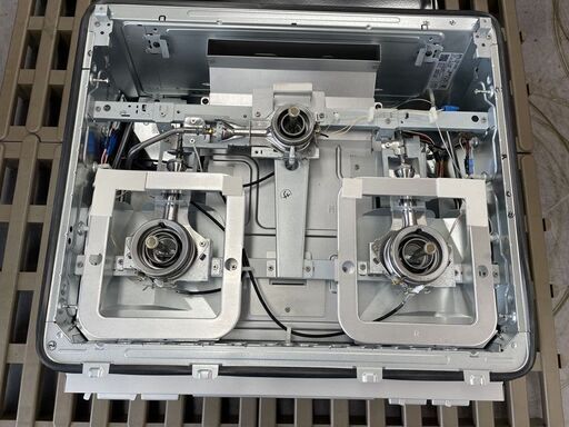 設置取り外し品 Paloma 2023年製 3口 ガスビルトインコンロ 都市ガス用 P1633AOWHV PKD-N36S パロマ 札