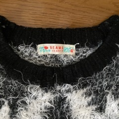 BEAMS もこもこトレーナーの画像