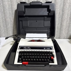 AlpaWay タイプライター abc-4100 A3用紙対応 昭和レトロ 希少の画像