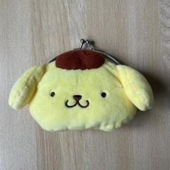 ポムポムプリン　がま口ポーチ　⭐︎値下げ⭐︎