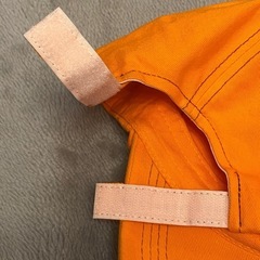 未使用 オレンジ キャップ 帽子 の画像