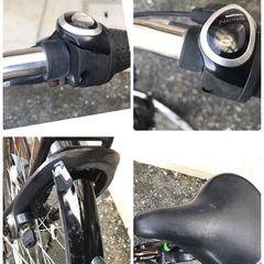 電動アシスト自転車　3段変速　26インチ　エナシス　ベルファムE の画像