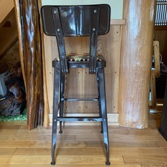 美品　ブリキ　椅子　カウンター椅子　の画像