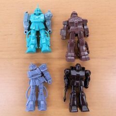 森永 ガンダムチョコスナック ミニガンプラ 12体 ジャンク品 札幌 西区 西野の画像